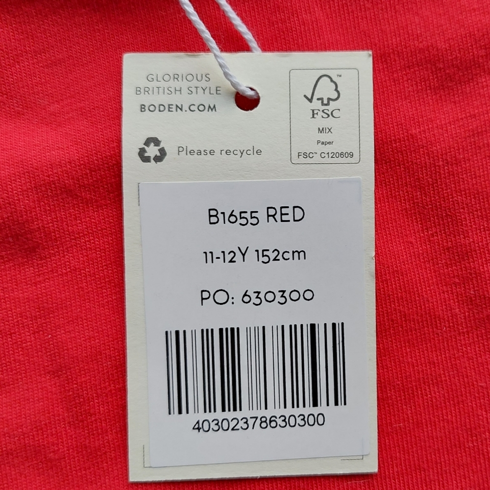 2021 nwt Mini Boden porcupine tee 11-12 years - Picture 6 of 14